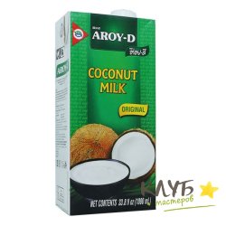 Молоко кокосовое AROY-D, 1 л