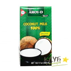 Молоко кокосовое AROY-D, 500 мл