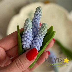 Мускари ранний х4, форма силиконовая