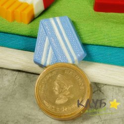 Медаль под водорастворимку, форма пластиковая