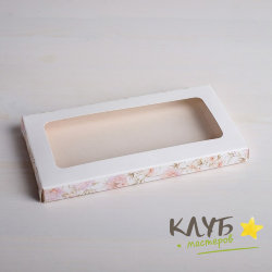 Коробка для шоколадной плитки "Нежность", 17,3х8,8х1,5 см