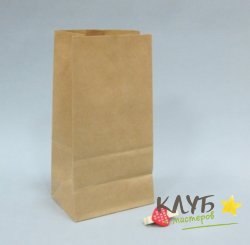 Крафт-пакет бумажный 17х8х5 см (5 шт.)