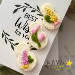 Три восьмерки, форма из пищевого силикона