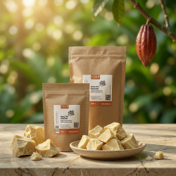 Какао масло нерафинированное