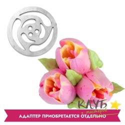 Кондитерская насадка (диск) для зефирных цветов №5 