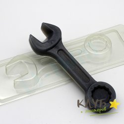 Ключ гаечный, форма пластиковая