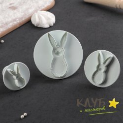 Плунжер "Кролик", набор 3 шт.