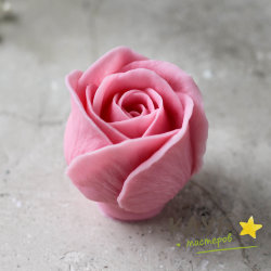 Бутон голландской розы, форма силиконовая