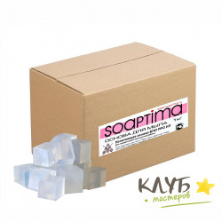 Прозрачная мыльная основа Soaptima PRO/Соаптима ПРО НП (непотеющая) КОРОБ 10 кг