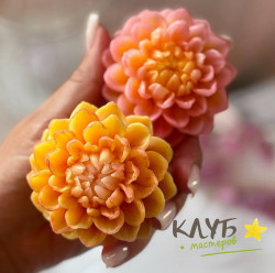 Георгин Флер, форма силиконовая