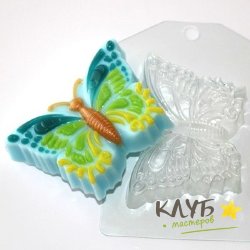 Бабочка, форма пластиковая