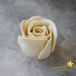 Бутон голландской розы, форма из пищевого силикона