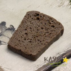 Кусочек хлеба, форма из пищевого силикона