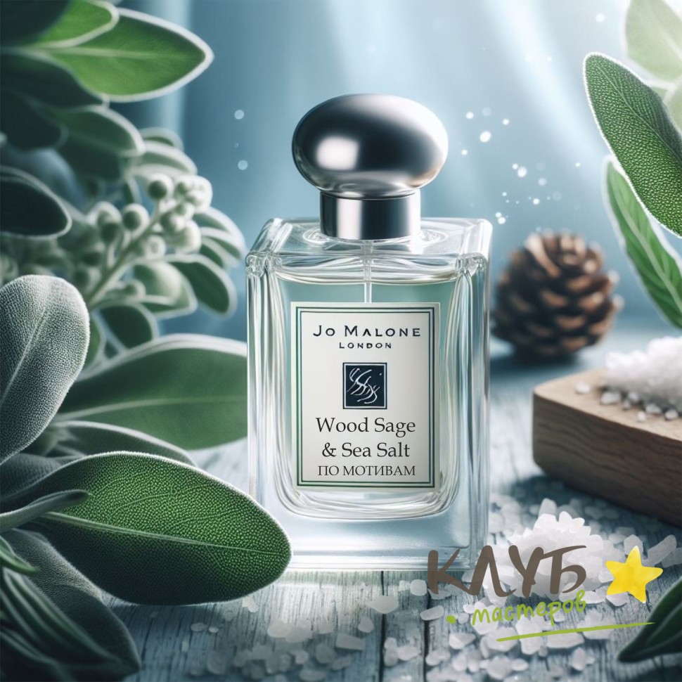 Jo Malone London — Wood Sage & Sea Salt (unisex) 15 мл, отдушка  косметическая купить в интернет-магазине Клуб Мастеров