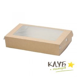 Коробка-пенал крафт 20х12х4 см