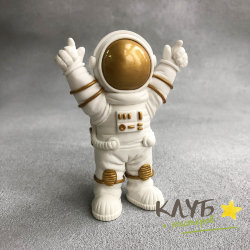 Космонавт (руки вверх), форма силиконовая