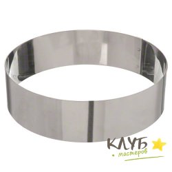 Кольцо для выпечки металлическое диаметр 40 см, высота 10 см