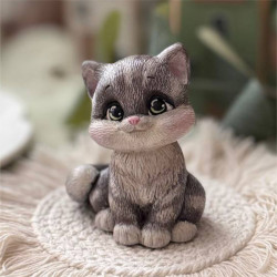 Котенок Сема, форма силиконовая