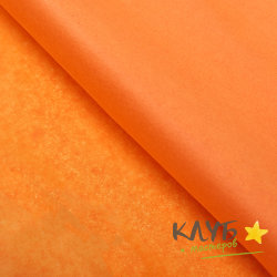 Бумага упаковочная тишью "Оранжевая" 50х66 см
