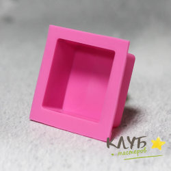 Квадрат малый 5х5 см, форма силиконовая