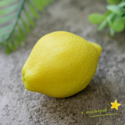 Лимончик (полное 3D), форма из пищевого силикона