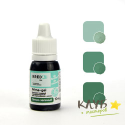 Краситель пищевой водорастворимый "Kreda Bio Prime-gel" темно-зеленый 10 мл