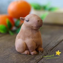 Капибара Тоня, форма из пищевого силикона