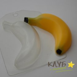 Банан, форма пластиковая