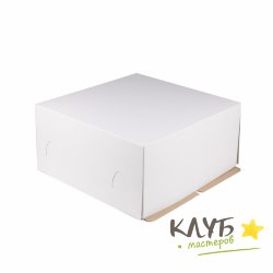 Коробка для торта (гофрокартон) 28х28х14 см