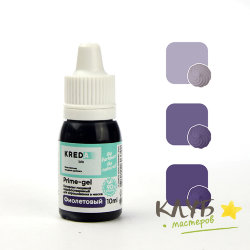 Краситель пищевой водорастворимый "Kreda Bio Prime-gel" фиолетовый 10 мл