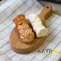 Сыр косичка малый, форма силиконовая