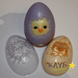 Яйцо/Цыпленок, форма пластиковая