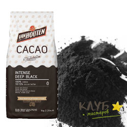 Какао-порошок черный "Van Houten" Intense Deep Black
