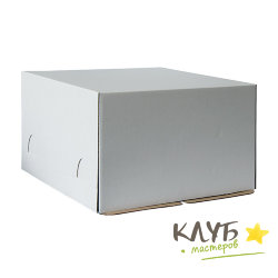 Коробка для торта (гофрокартон) 36х36х26 см