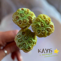 Лотос с семенами, форма силиконовая