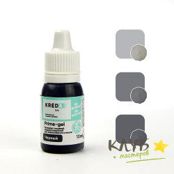 Краситель пищевой водорастворимый "Kreda Bio Prime-gel" черный 10 мл