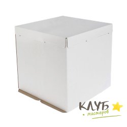Коробка для торта (гофрокартон) 40х40х35 см