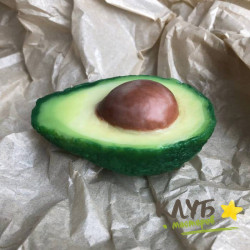 Авокадо, форма из пищевого силикона