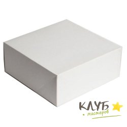 Коробка для торта 25,5х25,5х10,5 см