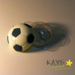Футбольный мяч, форма пластиковая