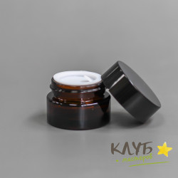 Банка для крема (темное стекло), 5 мл