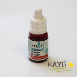 Краситель пищевой водорастворимый "Kreda Bio Prime-gel" персиковый 10 мл