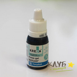 Краситель пищевой водорастворимый "Kreda Bio Prime-gel" голубой 10 мл