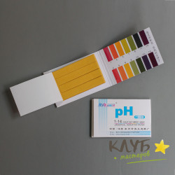 Бумага индикаторная универсальная, pH 1 - 14, 80 шт.