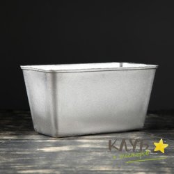 Форма для хлеба алюминиевая "Кирпич", 21,5х10,5х11 см