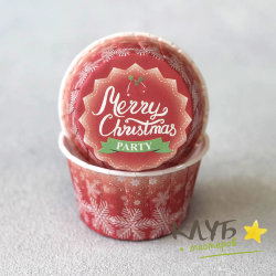 Капсулы усиленные "Merry Christmas" 5х4 см