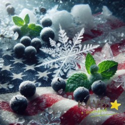 Мерцающая снежинка 15 мл, отдушка косметическая (США)