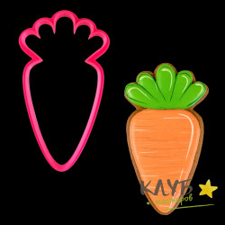 Форма для пряников "Морковка" (11 см)