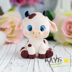 Бычок малышок, форма из пищевого силикона