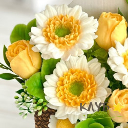 Гербера Гала, форма силиконовая